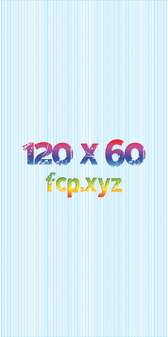 120-inx60-in Coroplast Printed in Full Color on 1 side