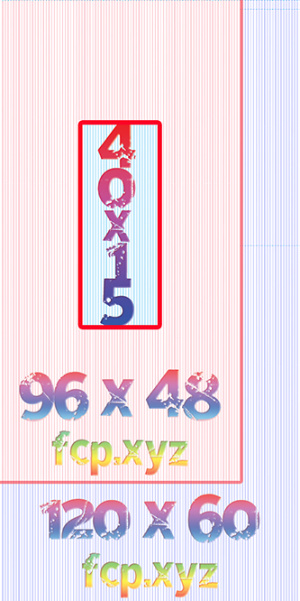 40-inx15-in Coroplast Printed in Full Color 1 Side