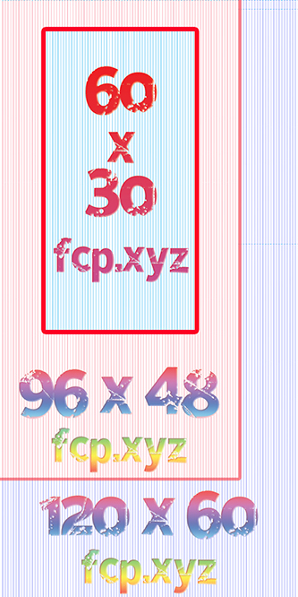 60-inx30-in Coroplast Printed in Full Color 1 Side